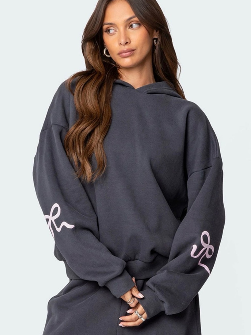 Edikted Bow hoodie